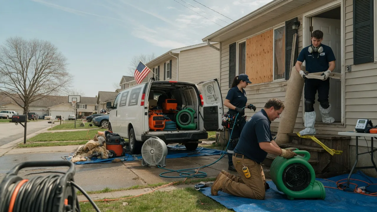 Water Damage Restoration in Megargel, TX near me